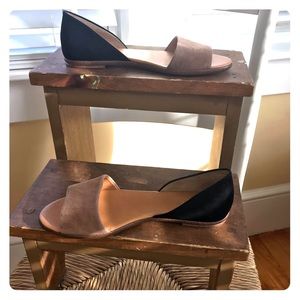 J crew open toe sandal shoes